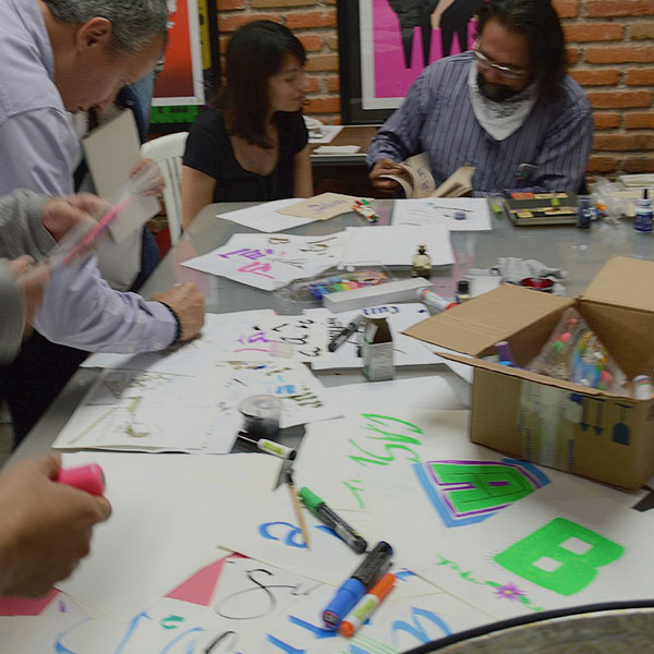 Bazar de caligrafía