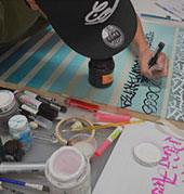 Bazar de caligrafía